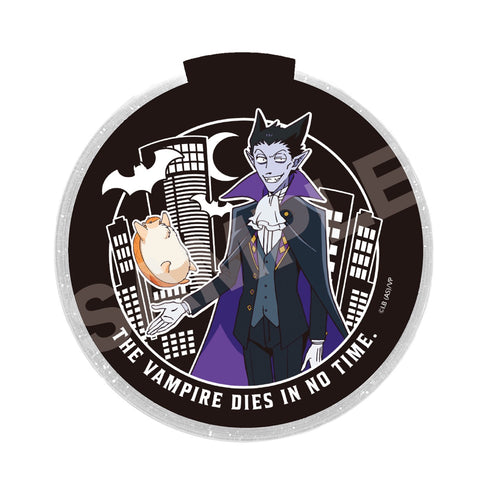 "Vampires Die Instantly" Glow-in-the-Dark Coaster 01: Draluk John