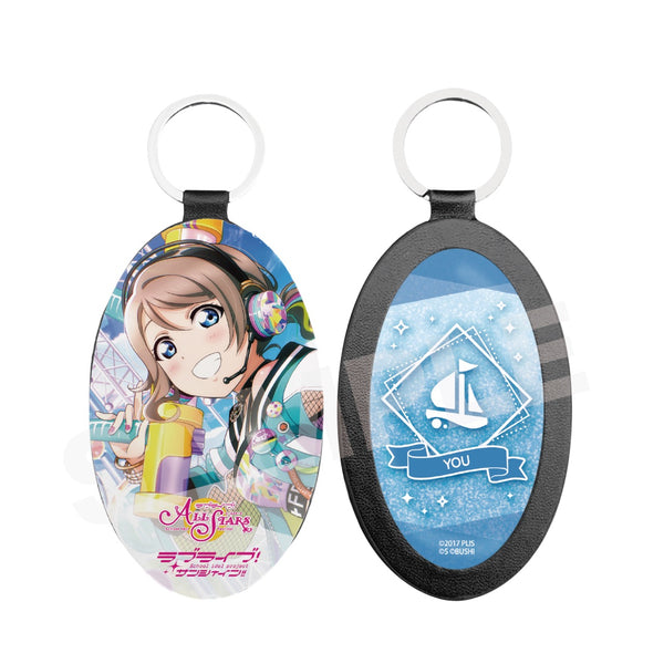 『ラブライブ!スクールアイドルフェスティバル ALL STARS』レザーキーホルダー N 渡辺曜