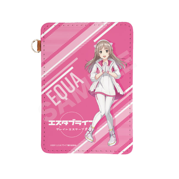 『エスタブライフ グレイトエスケープ』レザーパスケース 01 エクア