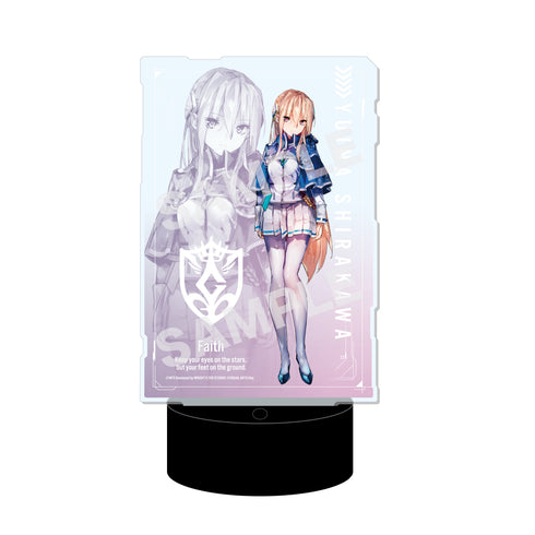 『ヘブンバーンズレッド』LEDビッグアクリルスタンド 白河ユイナ