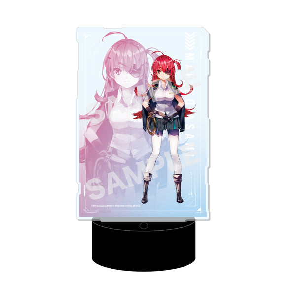 "Heaven Burns Red" LED Large Acrylic Stand: Makiko Asami