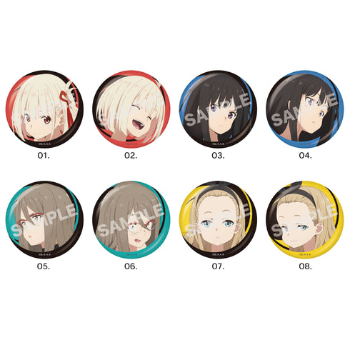 『リコリス・リコイル』メタリック缶バッジ BOX