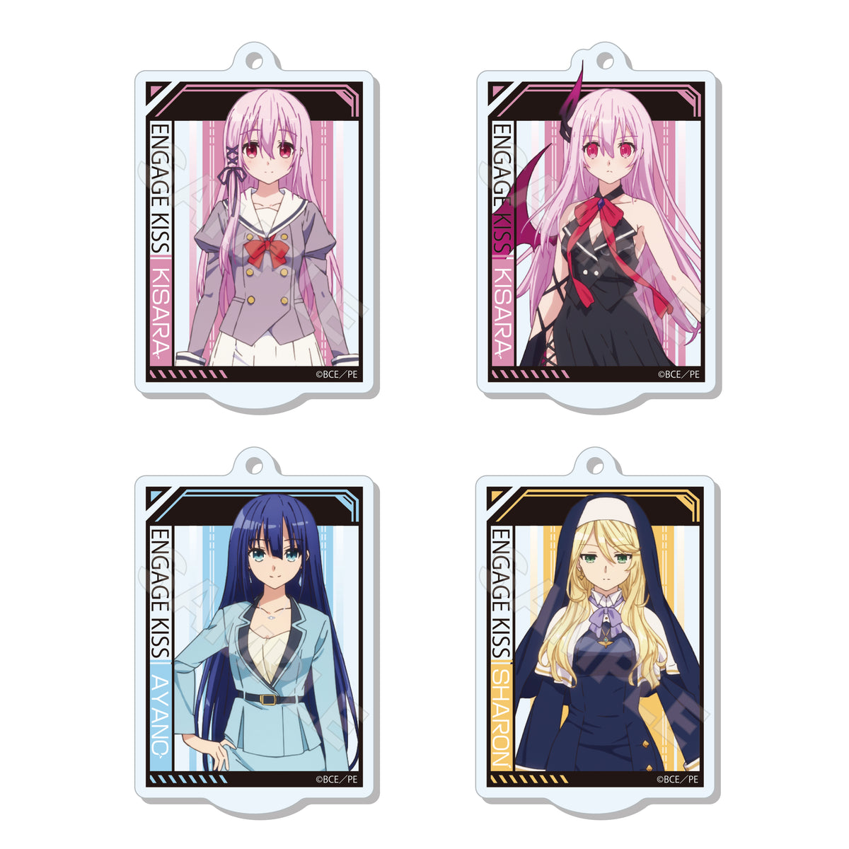 Engage Kiss』まるっとスタンドキーホルダー 01 第1弾(全8種