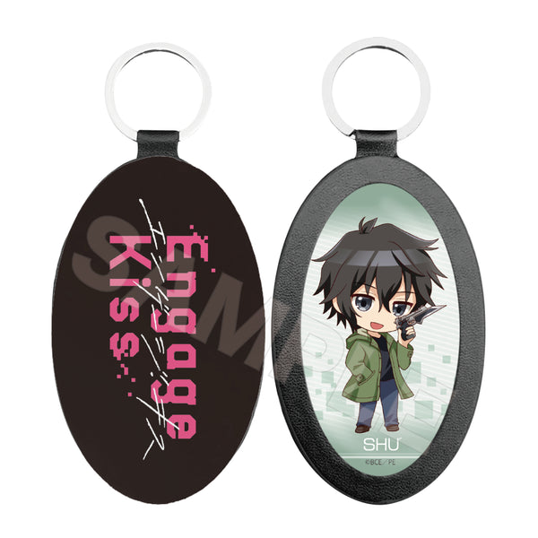 『Engage Kiss』レザーキーホルダー 01 緒方シュウ