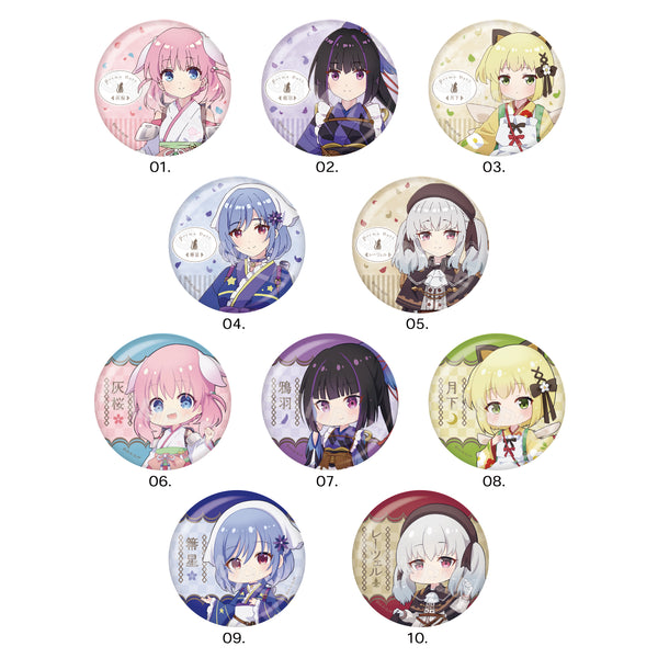 『プリマドール』メタリック缶バッジ 01 第1弾 (全10種) BOX