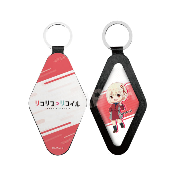 『リコリス・リコイル』レザーキーホルダー 01 錦木千束