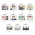 "Clumsy Guys" Miniature Canvas Keychain 01: First Series (11 Varieties Total) BOX