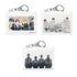 "Clumsy Guys" Miniature Canvas Keychain 01: First Series (11 Varieties Total) BOX