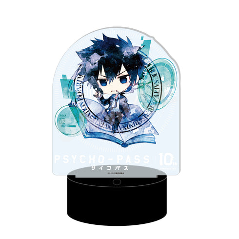"PSYCHO-PASS" Character Art LED Large Acrylic Stand 01: Shinya Kogami