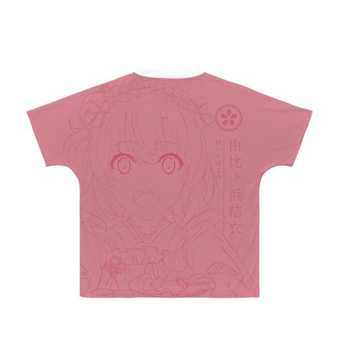 『やはり俺の青春ラブコメはまちがっている。完』描き下ろしイラスト 由⽐ヶ浜結⾐ 和⾵メイド服ver. フルグラフィックTシャツ