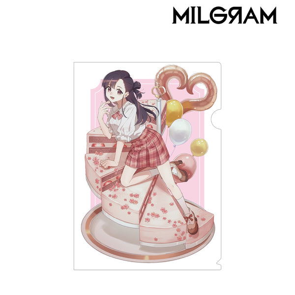 『MILGRAM -ミルグラム-』描き下ろしイラスト ユノ バースデーver. クリアファイル