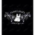 "Natsume's Book of Friends" Nyanko-sensei BIG Zip Tote Bag - Grape
