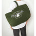 "Natsume's Book of Friends" Nyanko-sensei BIG Zip Tote Bag - Grape