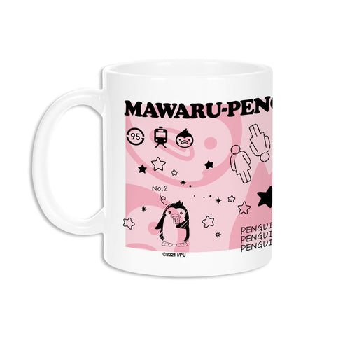 "Wheel of Ping Pong" Yomari Takakura Ani-Sketch Mug