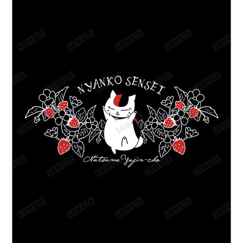 『夏目友人帳』ニャンコ先生 ロングTシャツ イチゴ
