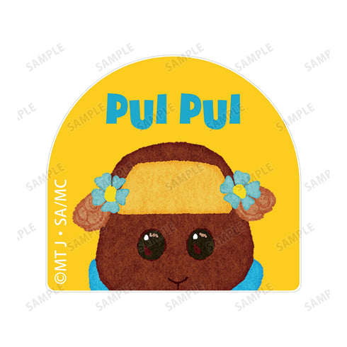 『PUI PUI モルカー』チョコ アクリルミニクリップ4個セット