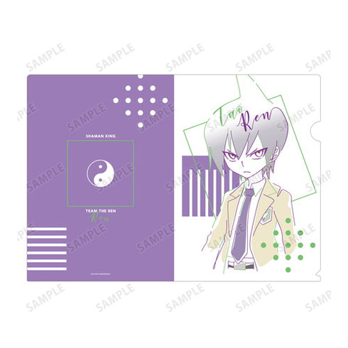『SHAMAN KING シャーマンキング』道 蓮 lette-graph クリアファイル