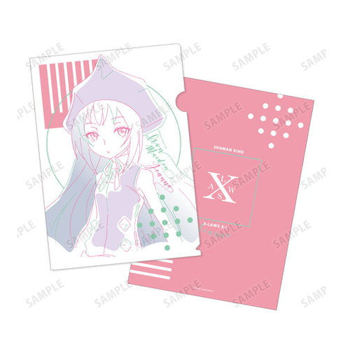 『SHAMAN KING シャーマンキング』アイアンメイデン・ジャンヌ lette-graph クリアファイル