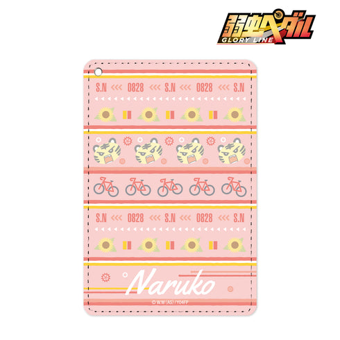 『弱虫ペダル GLORY LINE』鳴子章吉 モチーフ柄 1ポケットパスケース