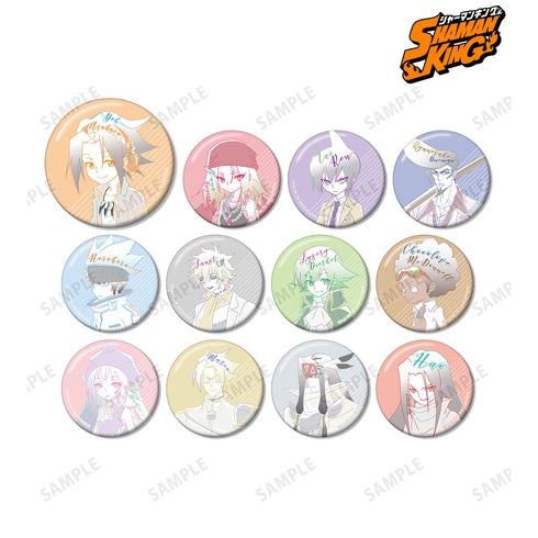 『SHAMAN KING シャーマンキング』トレーディング lette-graph 缶バッジ BOX