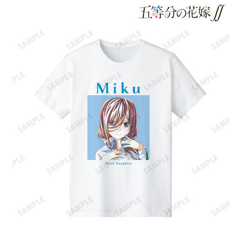 『五等分の花嫁∬』中野三玖 Ani-Art 第4弾 Tシャツ(メンズ/レディース)