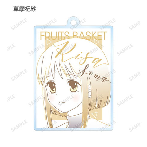 "Fruits Basket" Trading Lette-Graph Acrylic Keychain Ver. B Box