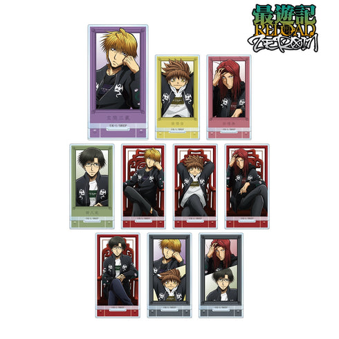 "Saiyuki RELOAD -ZEROIN-" Original Illustration: "Flowers, Birds, Wind, and Moon" Ver. Trading Acrylic Stand Box