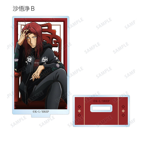"Saiyuki RELOAD -ZEROIN-" Original Illustration: "Flowers, Birds, Wind, and Moon" Ver. Trading Acrylic Stand Box