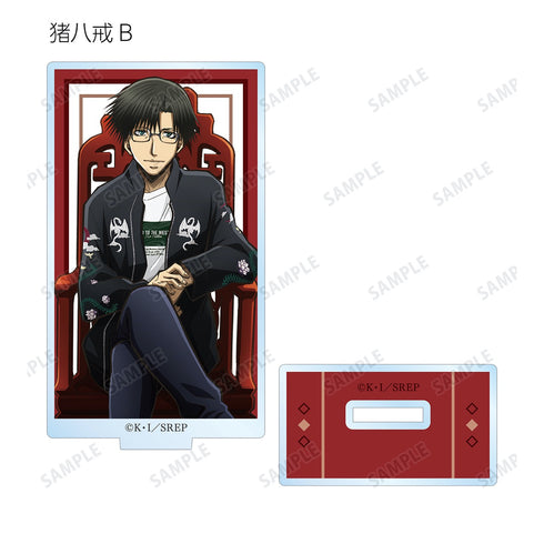 "Saiyuki RELOAD -ZEROIN-" Original Illustration: "Flowers, Birds, Wind, and Moon" Ver. Trading Acrylic Stand Box