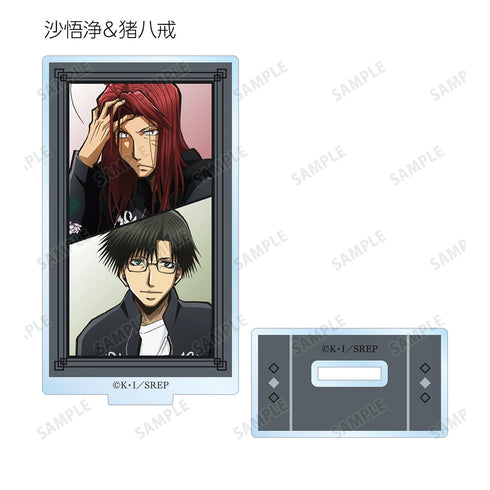 "Saiyuki RELOAD -ZEROIN-" Original Illustration: "Flowers, Birds, Wind, and Moon" Ver. Trading Acrylic Stand Box