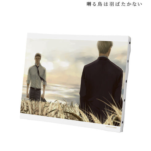 『囀る鳥は羽ばたかない』キャンバスボード ver.A