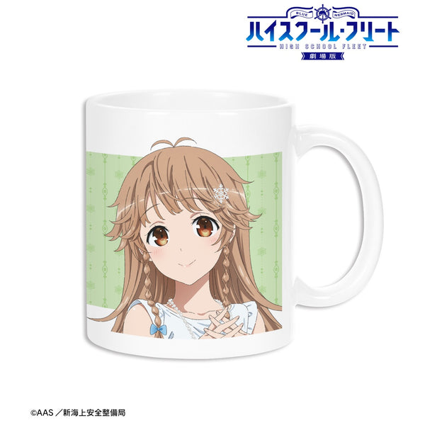 『劇場版 ハイスクール・フリート』描き下ろしイラスト 納沙幸子 パーティードレスver. マグカップ
