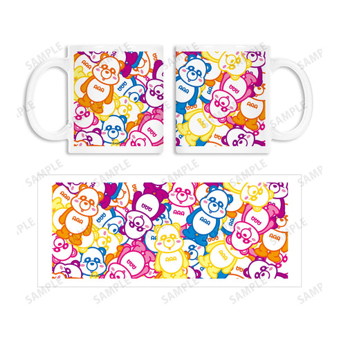 『え~パンダ』集合 マグカップ