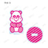 "E~Panda" Trading Acrylic Stand Box