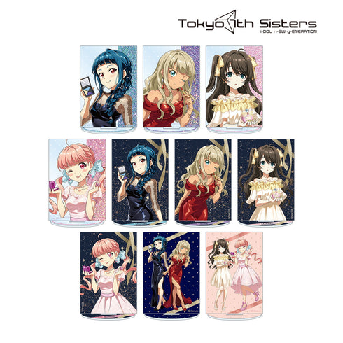 『Tokyo 7th シスターズ』描き下ろしイラスト クリスマスコフレver. トレーディングアクリルスタンド BOX