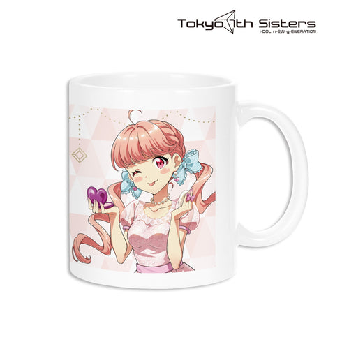 『Tokyo 7th シスターズ』描き下ろしイラスト 折笠アユム クリスマスコフレver. マグカップ