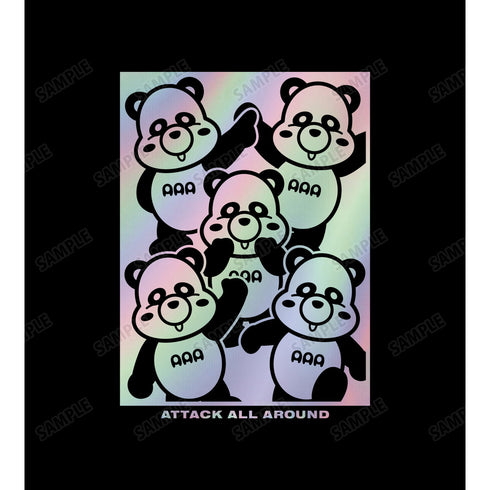 『え~パンダ』集合 ホログラムTシャツ(メンズ/レディース)