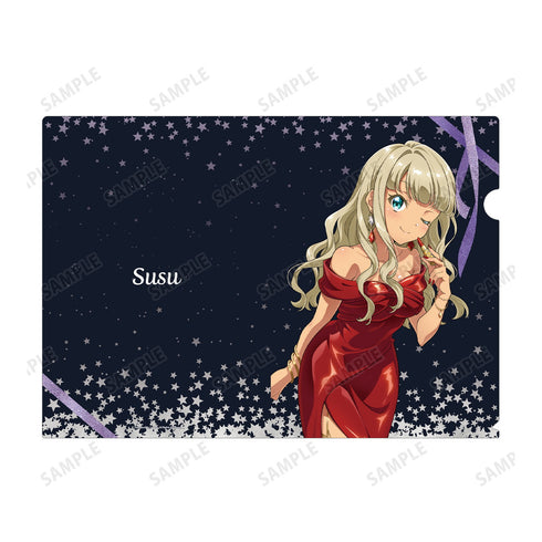 『Tokyo 7th シスターズ』描き下ろしイラスト アレサンドラ・スース クリスマスコフレver. クリアファイル