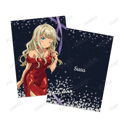 『Tokyo 7th シスターズ』描き下ろしイラスト アレサンドラ・スース クリスマスコフレver. クリアファイル