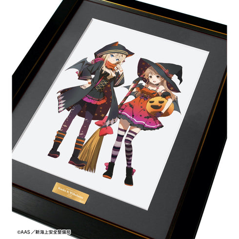 『劇場版 ハイスクール・フリート』描き下ろしイラスト 納沙幸子&ヴィルヘルミーナ ハロウィンver. キャラファイングラフ