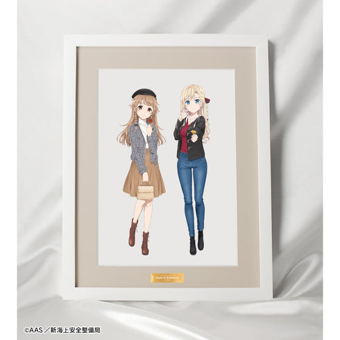 "High School Fleet: The Movie" Original Illustration: Sachiko Nasa & Wilhelmina – Autumn Leaf Viewing Ver. Character Fine Graph