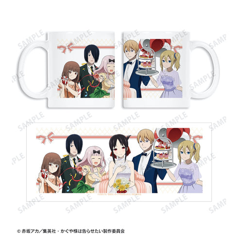 『かぐや様は告らせたい?~天才たちの恋愛頭脳戦~』描き下ろしイラスト 集合 マグカップ <かぐや バースデーver.>