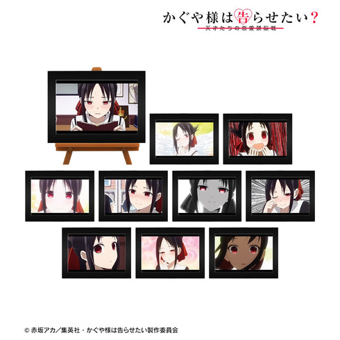 『かぐや様は告らせたい?~天才たちの恋愛頭脳戦~』トレーディング 四宮かぐや ミニアートフレーム BOX