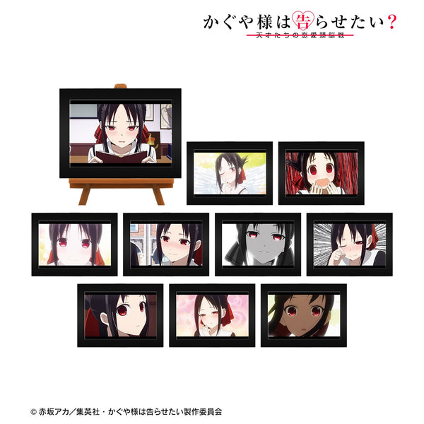 『かぐや様は告らせたい?~天才たちの恋愛頭脳戦~』トレーディング 四宮かぐや ミニアートフレーム BOX