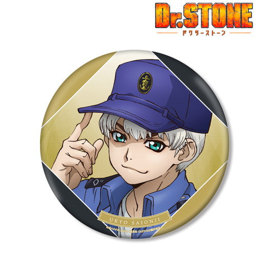 Dr.STONE』描き下ろしイラスト 西園寺羽京 石化前ver. BIG缶バッジ