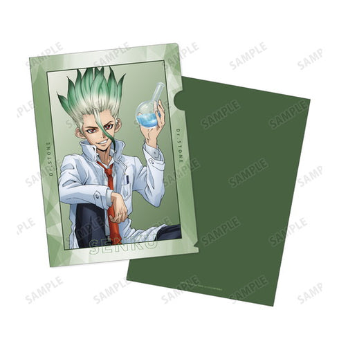 『Dr.STONE』描き下ろしイラスト 石神千空 石化前ver. クリアファイル