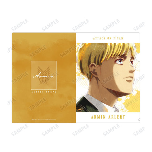 『進撃の巨人』アルミン Ani-Art aqua label クリアファイル