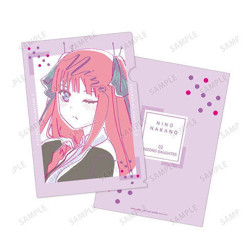 『五等分の花嫁∬』中野二乃 lette-graph 第2弾 クリアファイル