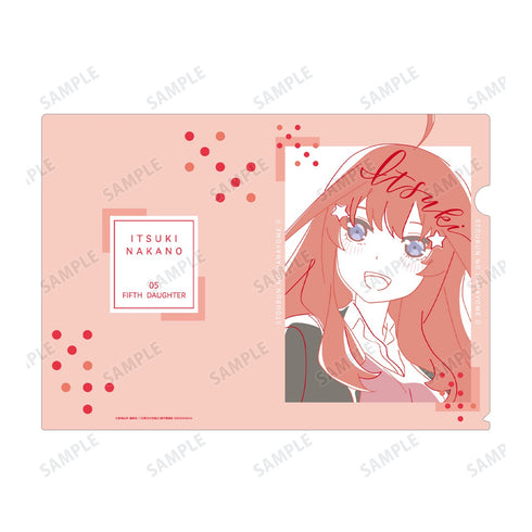 『五等分の花嫁∬』中野五月 lette-graph 第2弾 クリアファイル