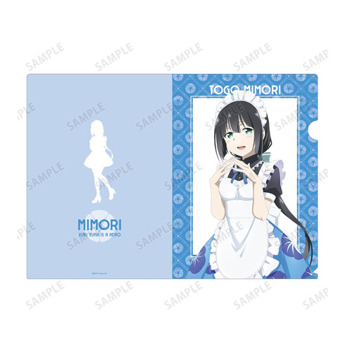 『結城友奈は勇者である -大満開の章-』東郷美森 描き下ろしイラスト メイド服ver. クリアファイル